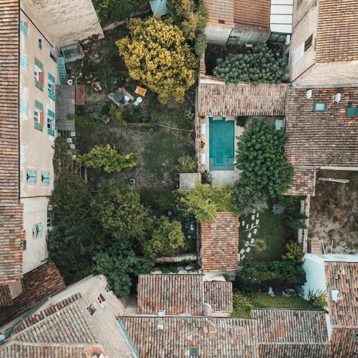 Kids playground area in Germany